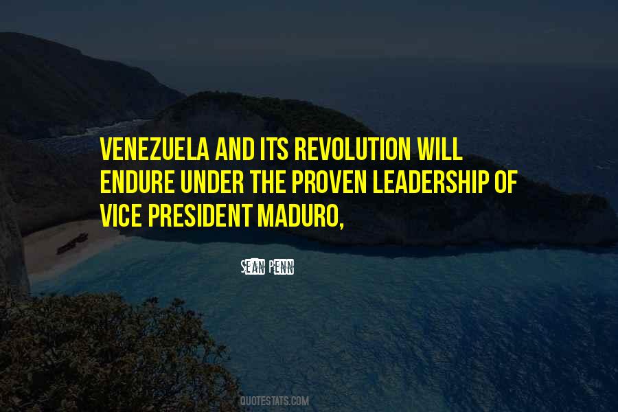 Maduro Quotes #1032502