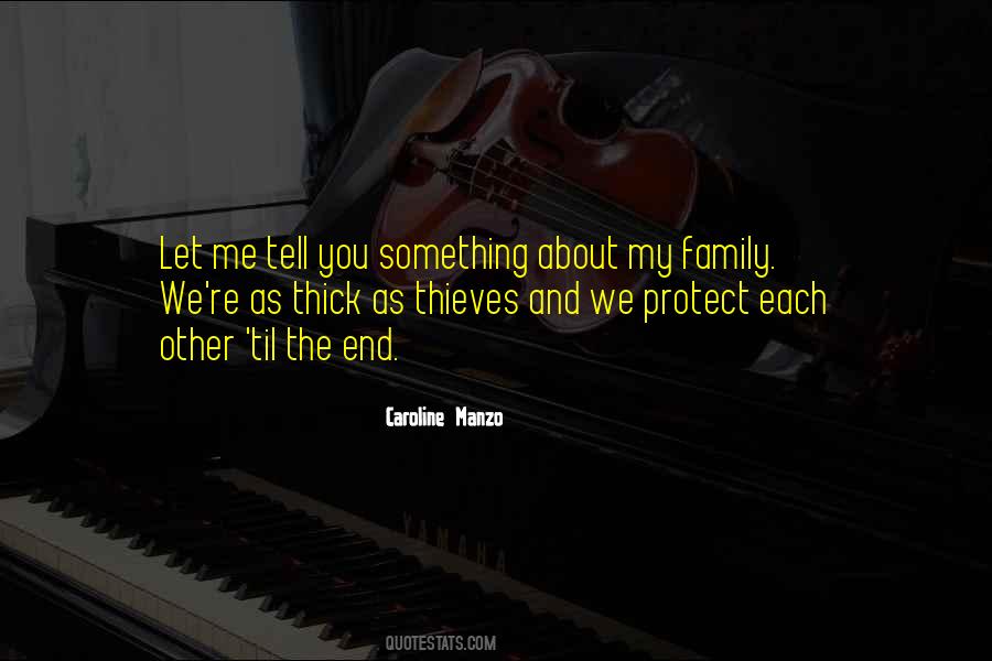 Quotes About Family Thieves #1770157
