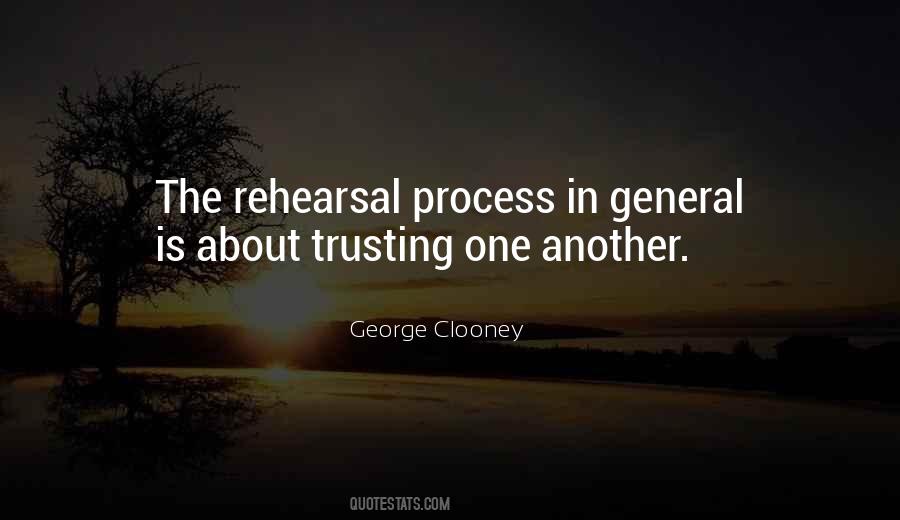 Quotes About Rehearsal #1079406