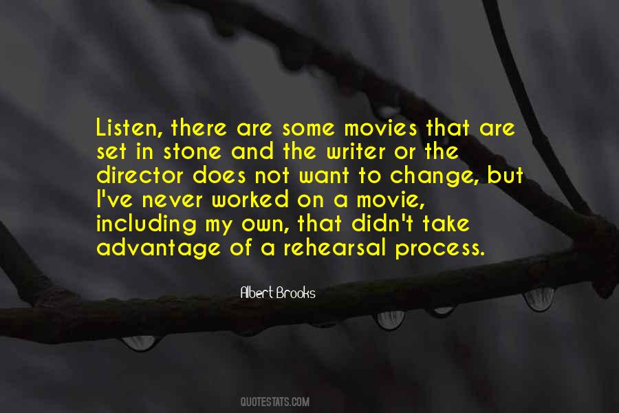 Quotes About Rehearsal #1086079