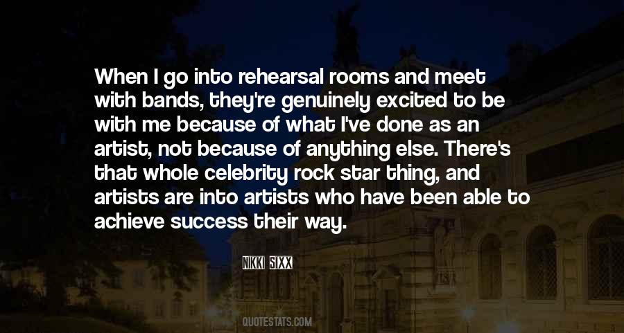 Quotes About Rehearsal #1177938