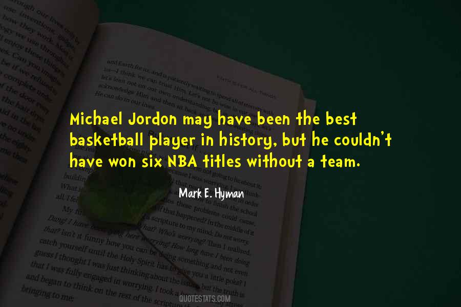 Quotes About Basketball Player #1762791