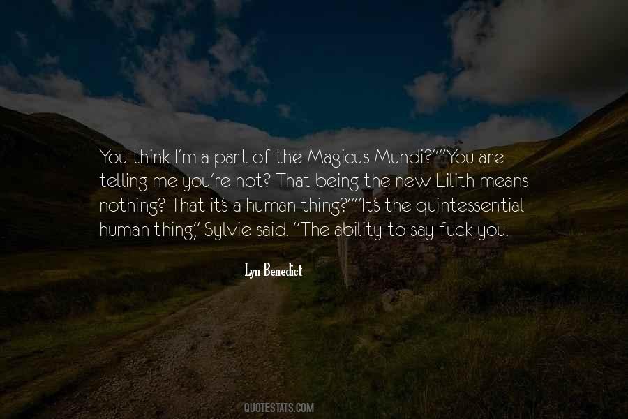 Magicus Quotes #393966