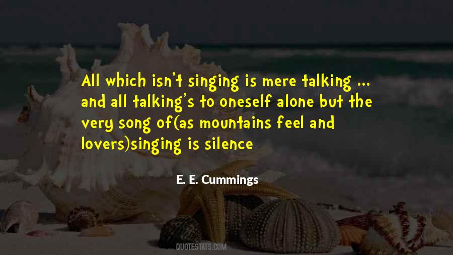 Quotes About Singing #1716651