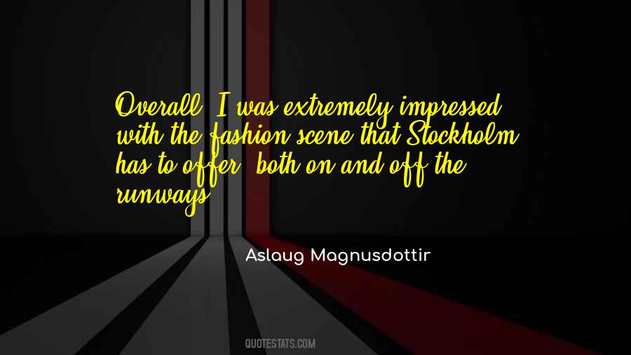 Magnusdottir Quotes #1151338