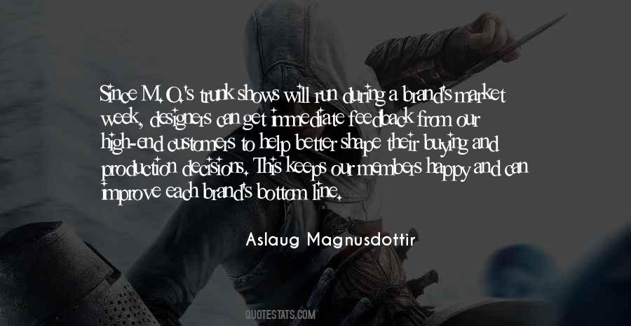 Magnusdottir Quotes #1336351