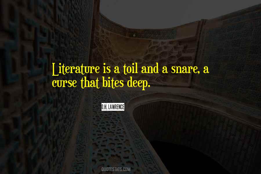 Quotes About Snare #795151