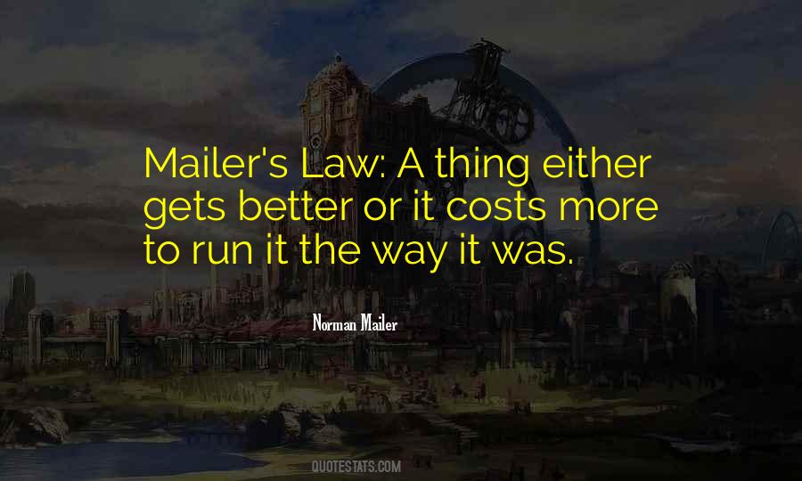 Mailer's Quotes #483013
