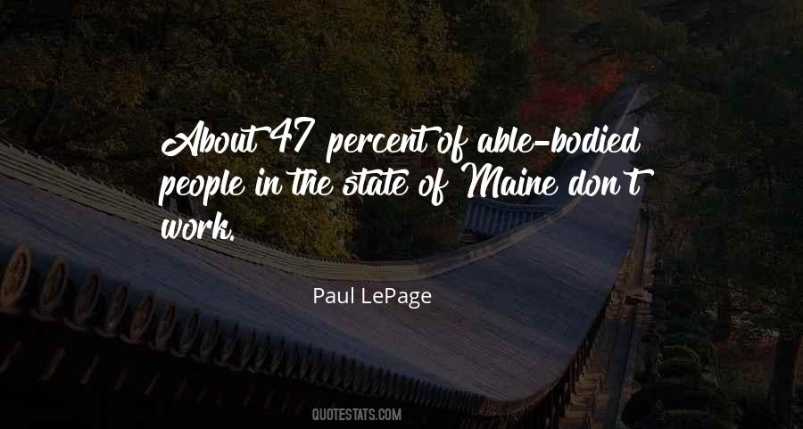 Maine's Quotes #664601