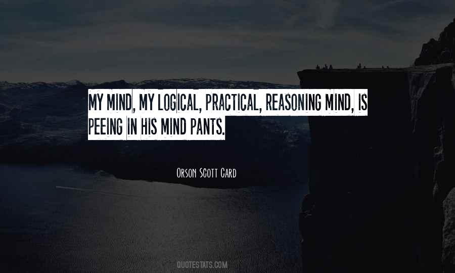 Quotes About Logical Reasoning #1605634