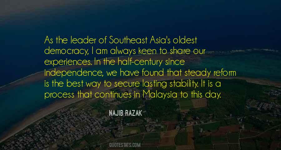 Malaysia's Quotes #1223176