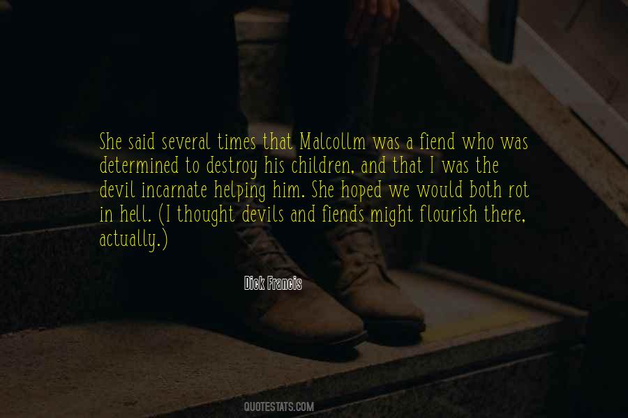 Malcollm Quotes #73554