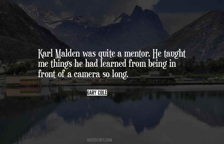 Malden Quotes #48017