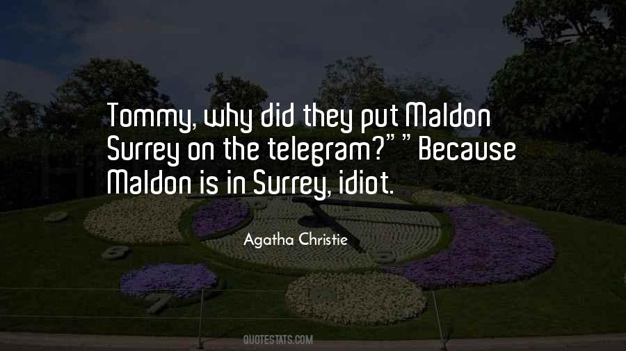 Maldon Quotes #481145