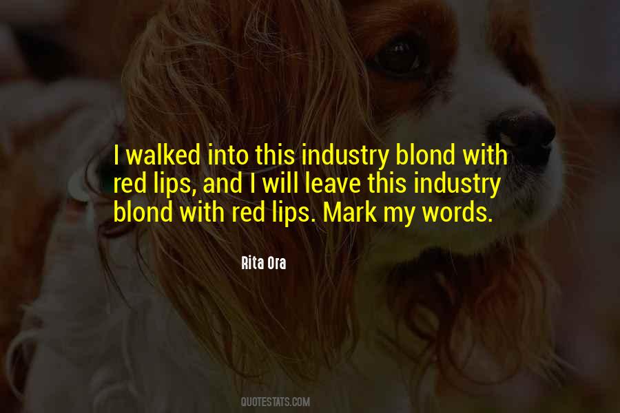 Quotes About Red Lips #1224281