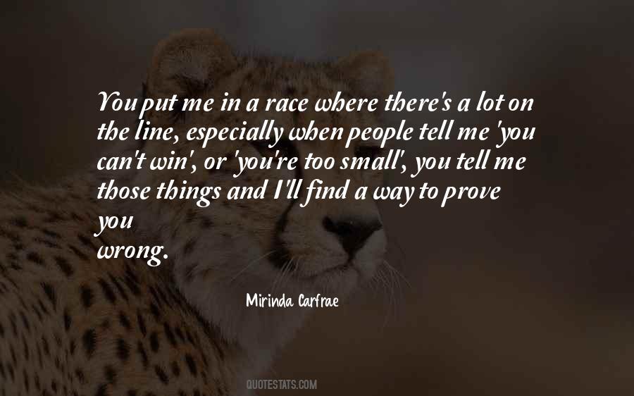 Quotes About Winning The Race #566004