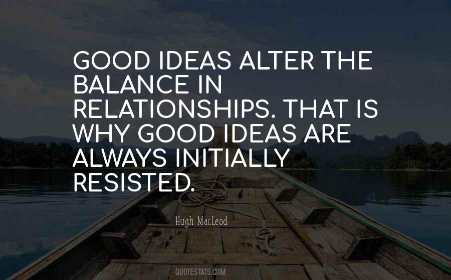 Quotes About Balance In Relationships #1169754