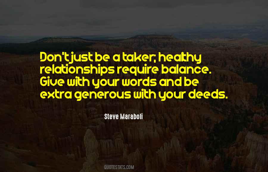 Quotes About Balance In Relationships #1178483