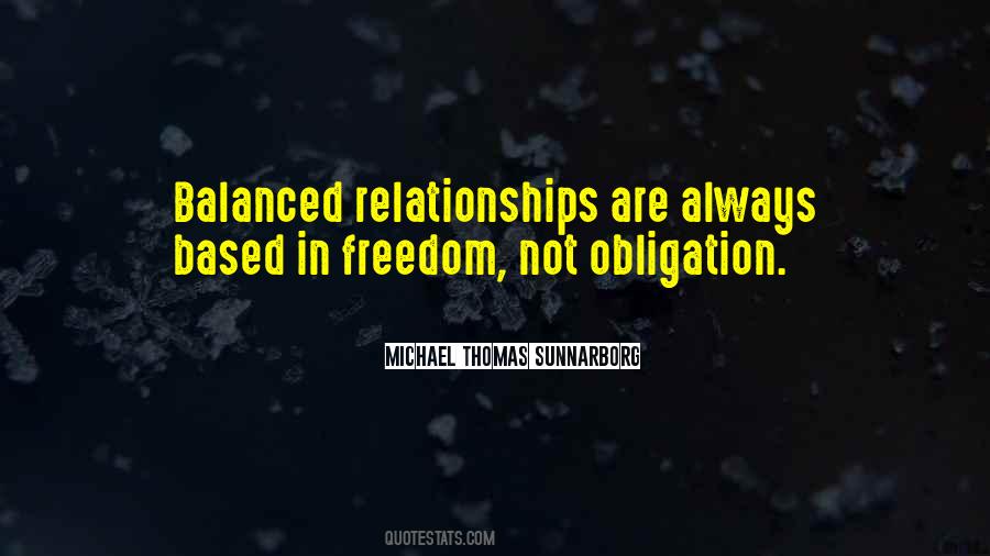 Quotes About Balance In Relationships #1343071