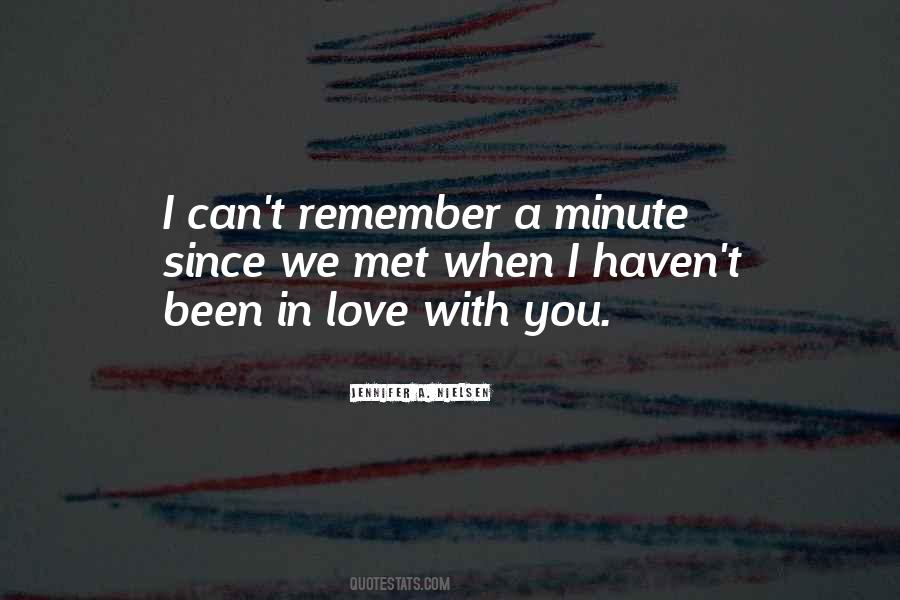 Quotes About When I Met You #233826