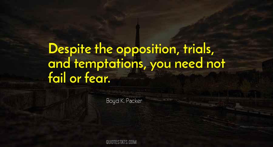 Quotes About Trials And Temptations #314348