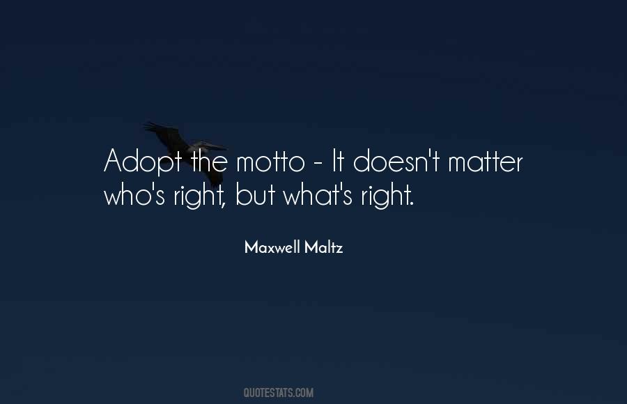 Maltz Quotes #974870