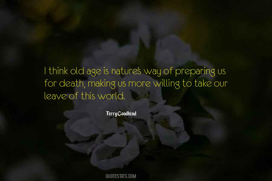 Quotes About Old Age #1213740