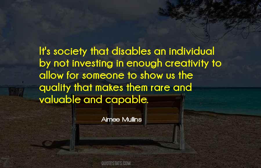 Quotes About Society And The Individual #717175