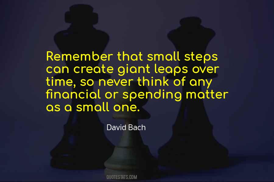 Quotes About Small Steps #1307840