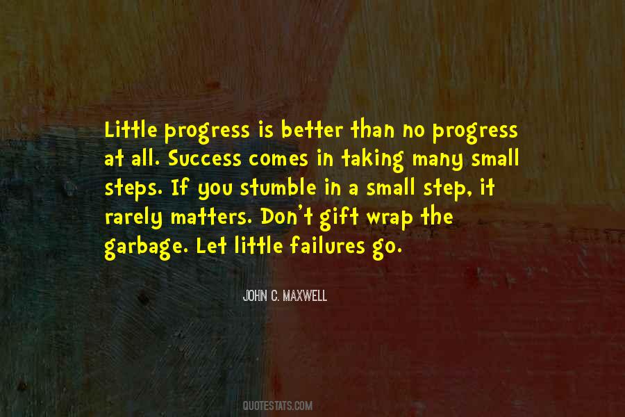 Quotes About Small Steps #985252