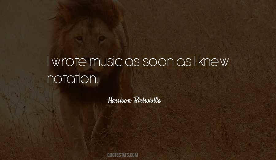 Quotes About Music Notation #1456063