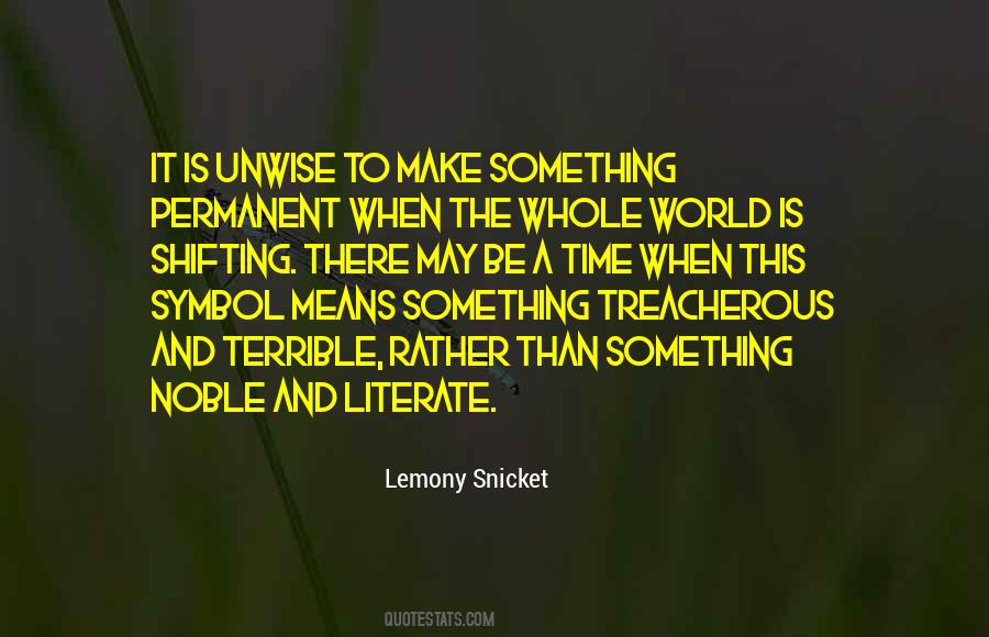 Quotes About Nothing Is Permanent In This World #165103