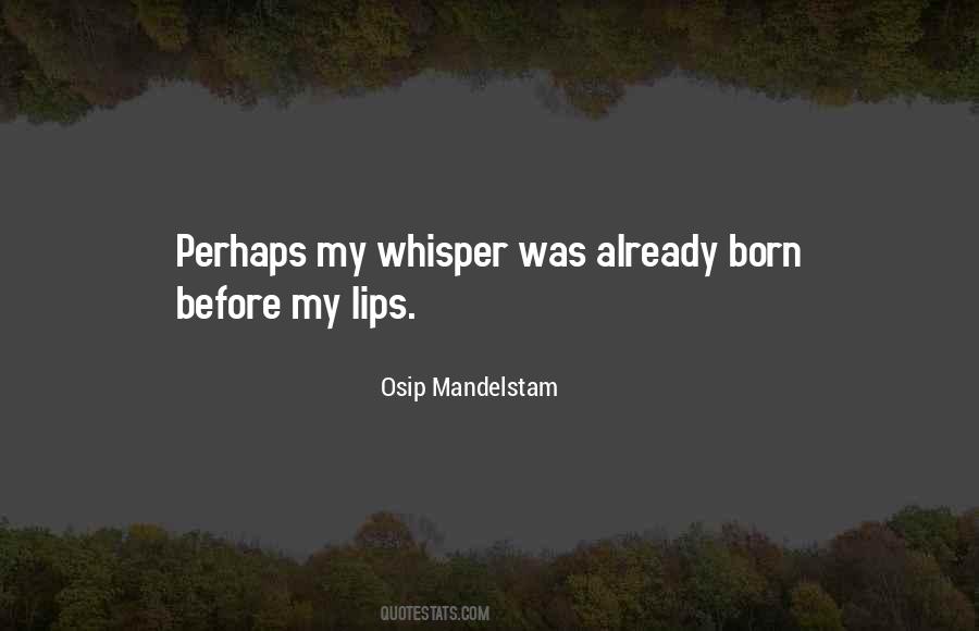 Mandelstam's Quotes #94276