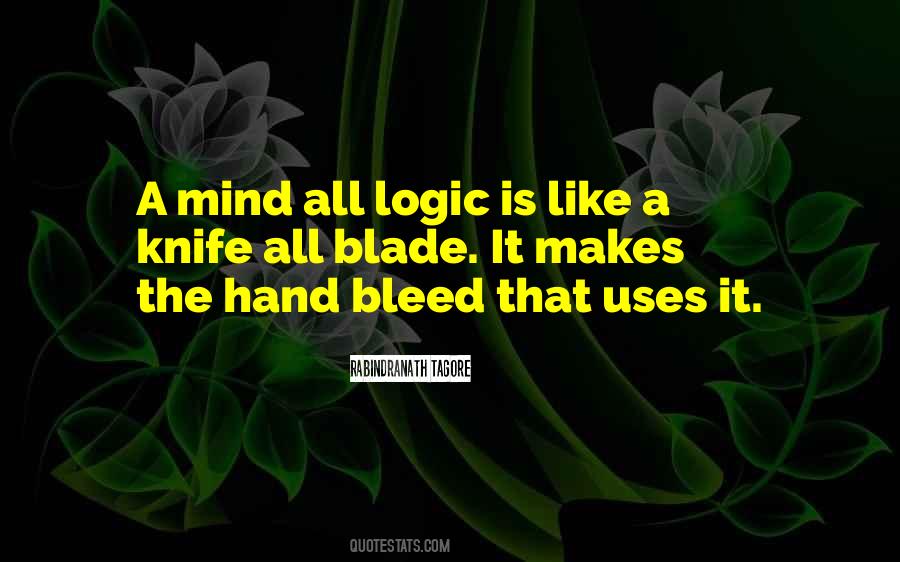 Quotes About Logic And Emotion #1454808
