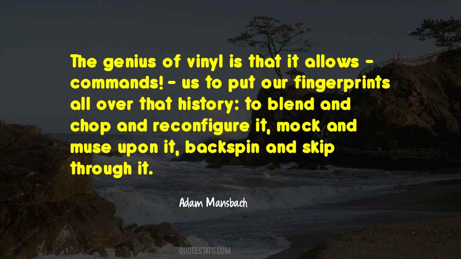 Mansbach Quotes #1819698