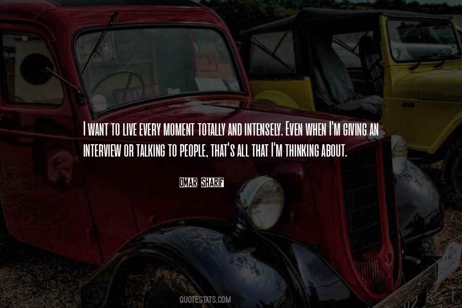 Quotes About Thinking And Talking #701236
