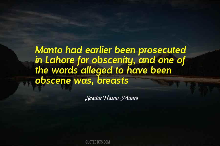 Manto's Quotes #354694