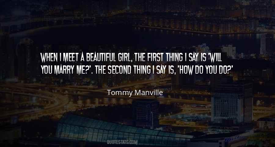 Manville Quotes #790373