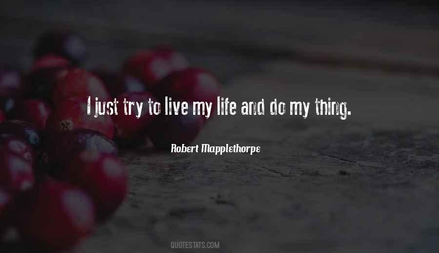 Mapplethorpe's Quotes #862605