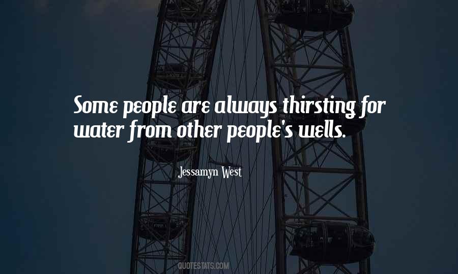 Quotes About Water Wells #1433610