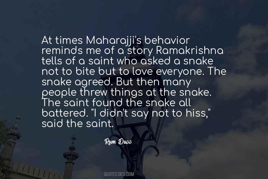 Quotes About Snake People #1374719