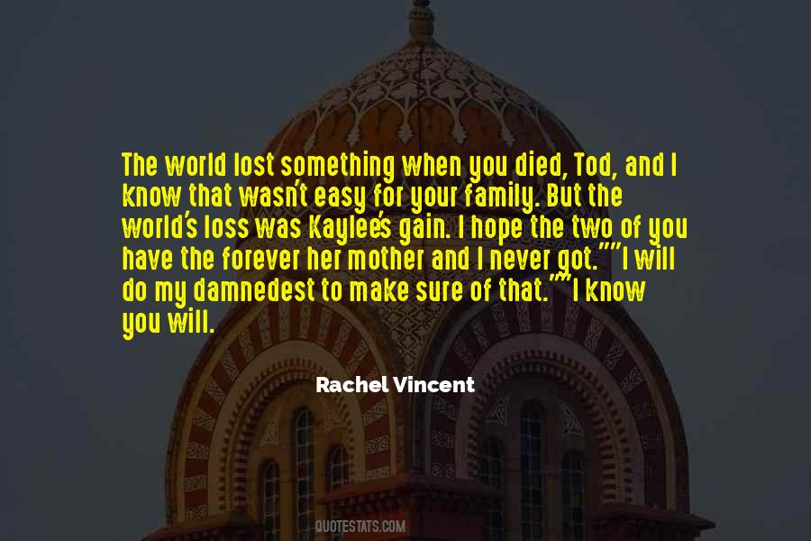 Quotes About Loss Of Your Mother #1838100