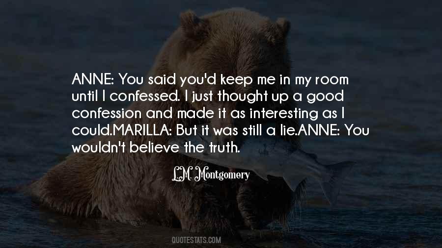 Marilla's Quotes #1243224