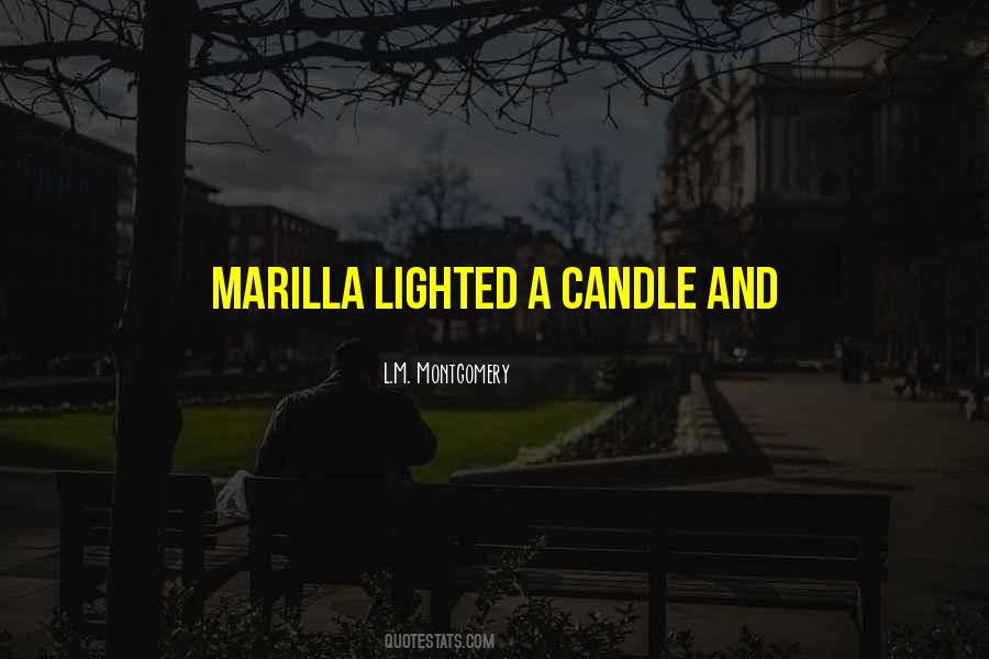 Marilla's Quotes #912353