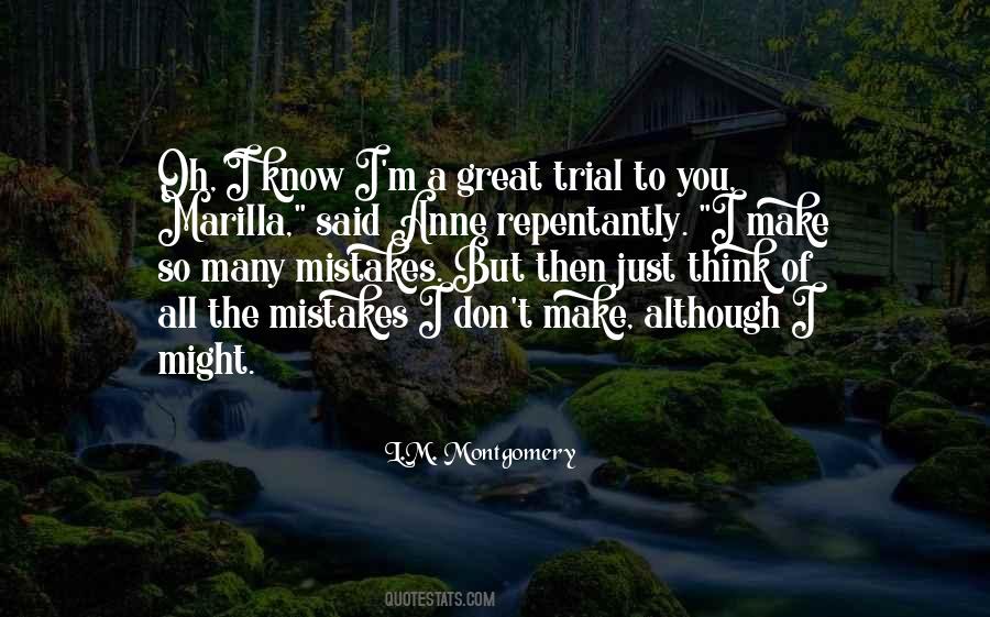 Marilla's Quotes #916900