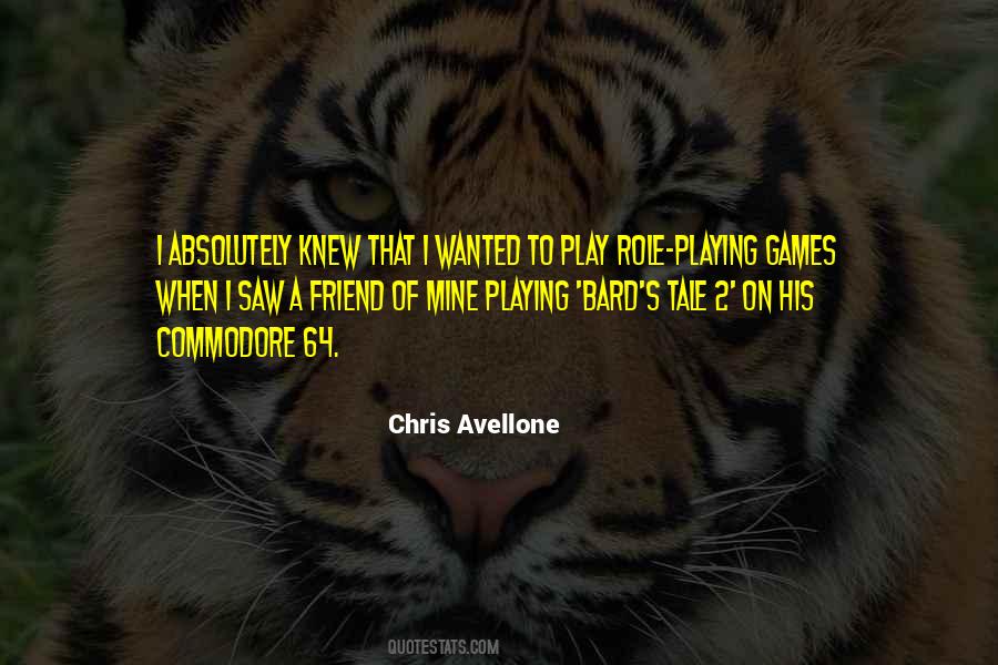 Quotes About Role Playing #110879