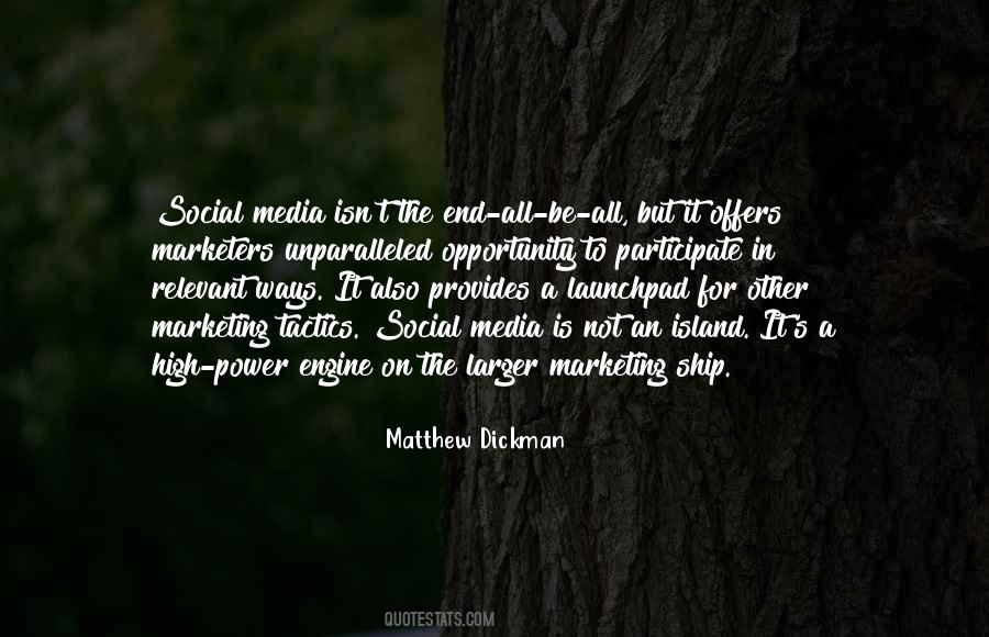 Marketing's Quotes #561163