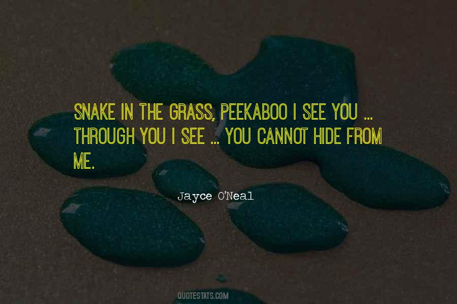 Quotes About Snake In The Grass #289141