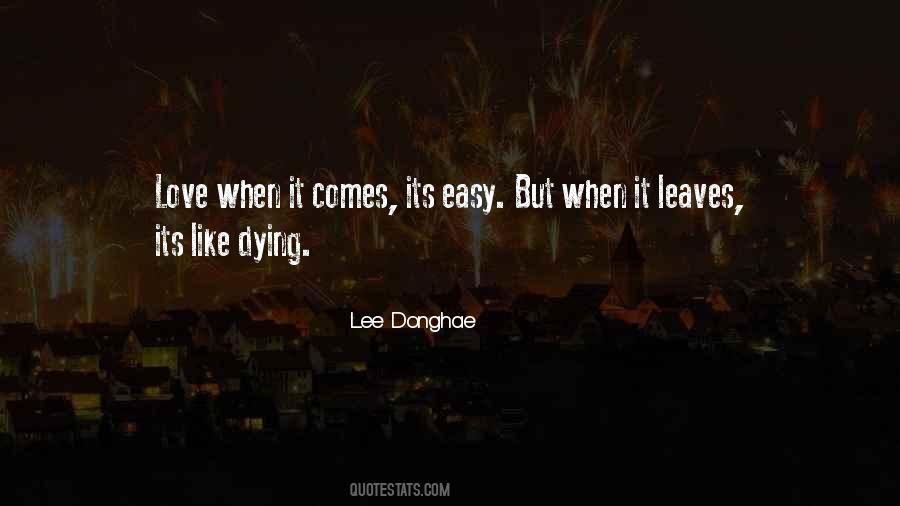 Quotes About Donghae #605178