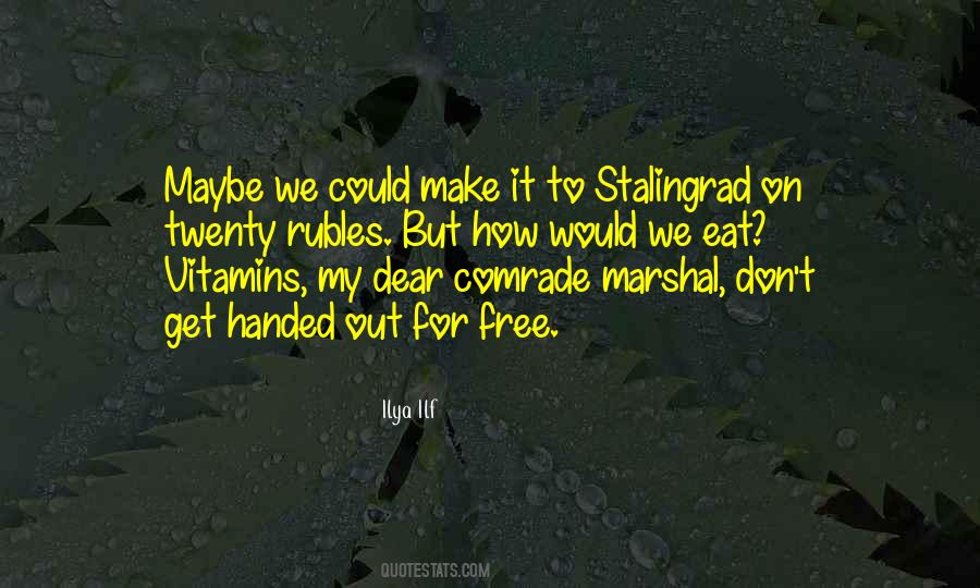 Marshal's Quotes #476125